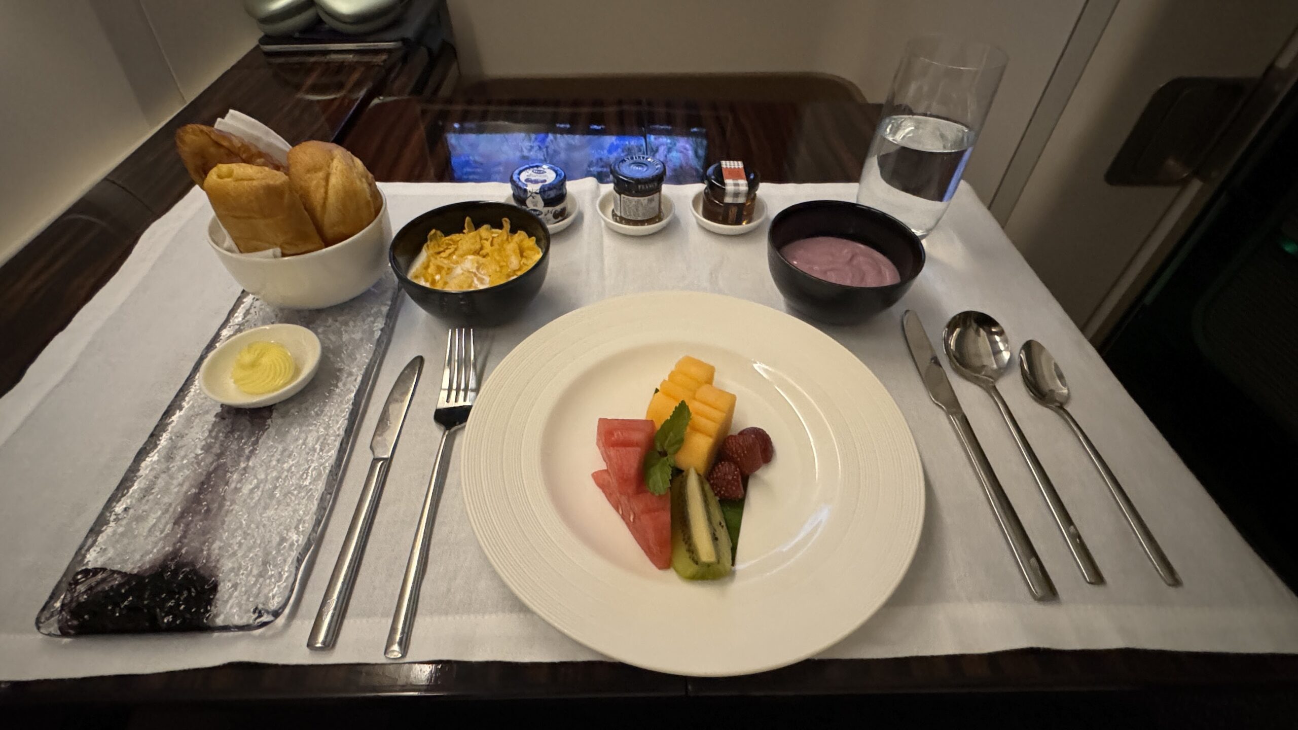 Garuda Indonesia Breakfast