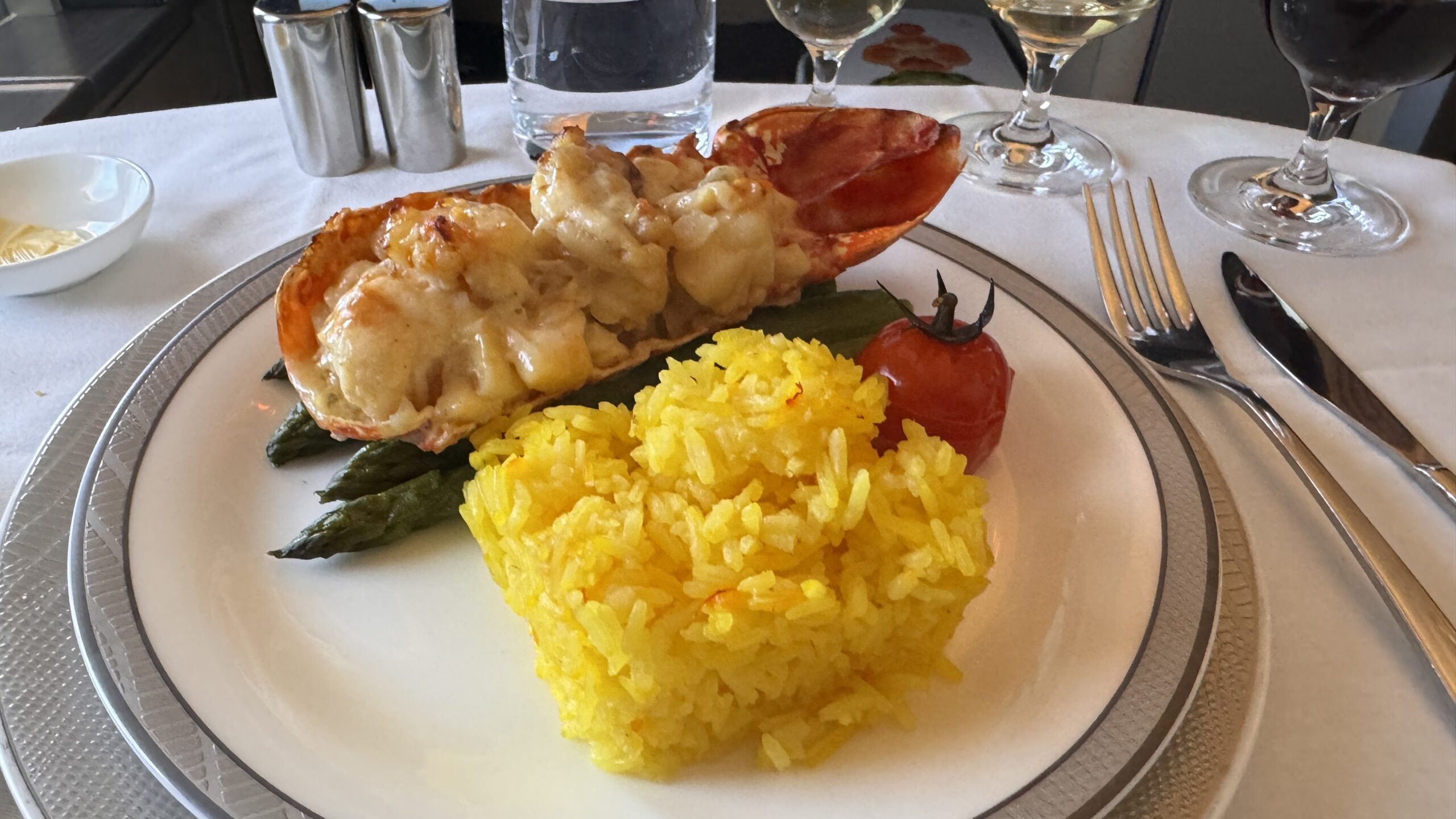 Singapore Airlines Lobster Thermidor